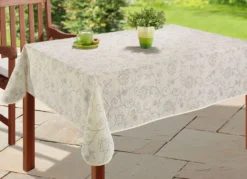Abwaschbare Garten-Tischdecke