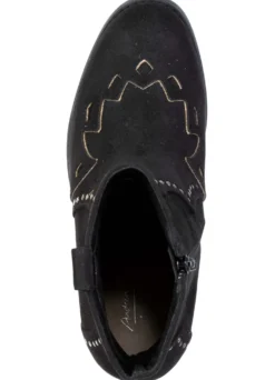 Andrea Conti, trendige Damen-Stiefeletten, Weite G, mit Reißverschluss