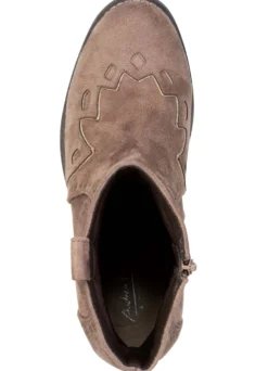 Andrea Conti, trendige Damen-Stiefeletten, Weite G, mit Reißverschluss