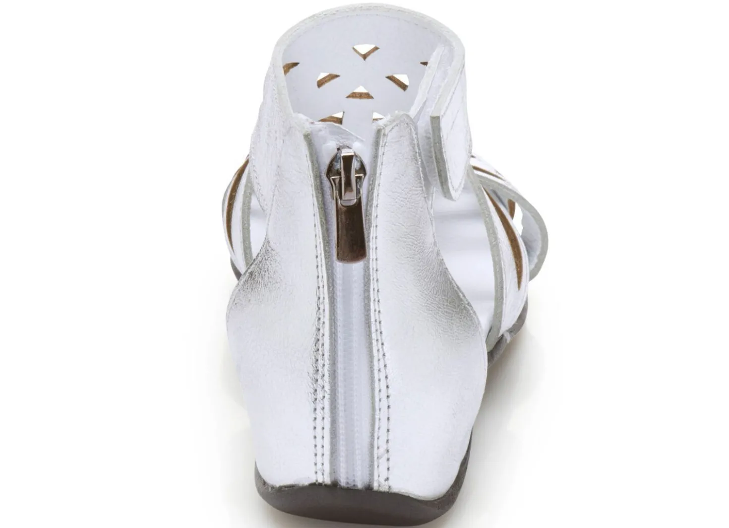 Andrea Conti, modische Damen-Sandalen, aus Leder