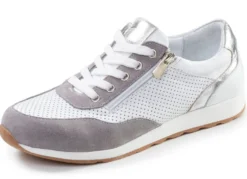 Andrea Conti, sommerliche Damen-Sneaker, Weite G, mit herausnehmbarem Fußbett