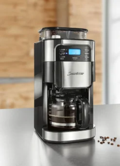 Aroma-Kaffeemaschine aus Edelstahl