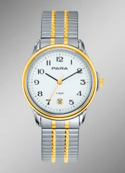 Attraktive Para-Quartz-Herrenuhr