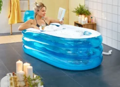 Aufblasbare Badewanne