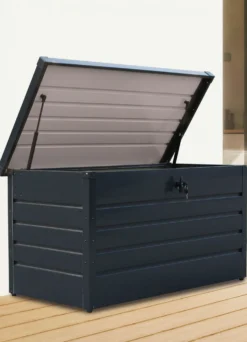 Auflagenbox, 350 Liter, aus verzinktem Stahl