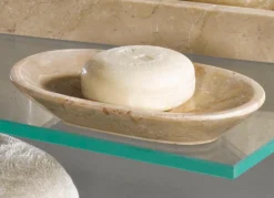 Badezimmer-Accessoires aus Marmor