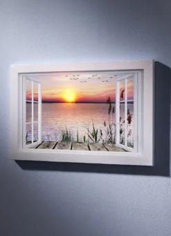 Batteriebetriebenes LED-Bild