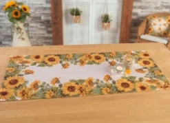 Bedruckte Tisch- und Raumdekoration