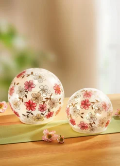 Beleuchtete Kugel, 2er-Set