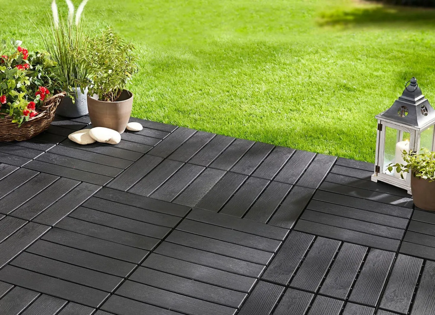 Bodenplatten, 4er Set