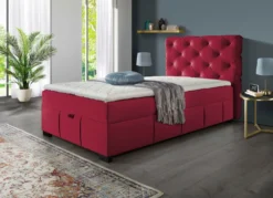 Boxspringbett mit Kaltschaumtopper