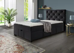 Boxspringbett mit Kaltschaumtopper
