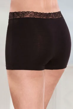 brio lingerie Fünferpack Pants mit Elastikspitzenbund