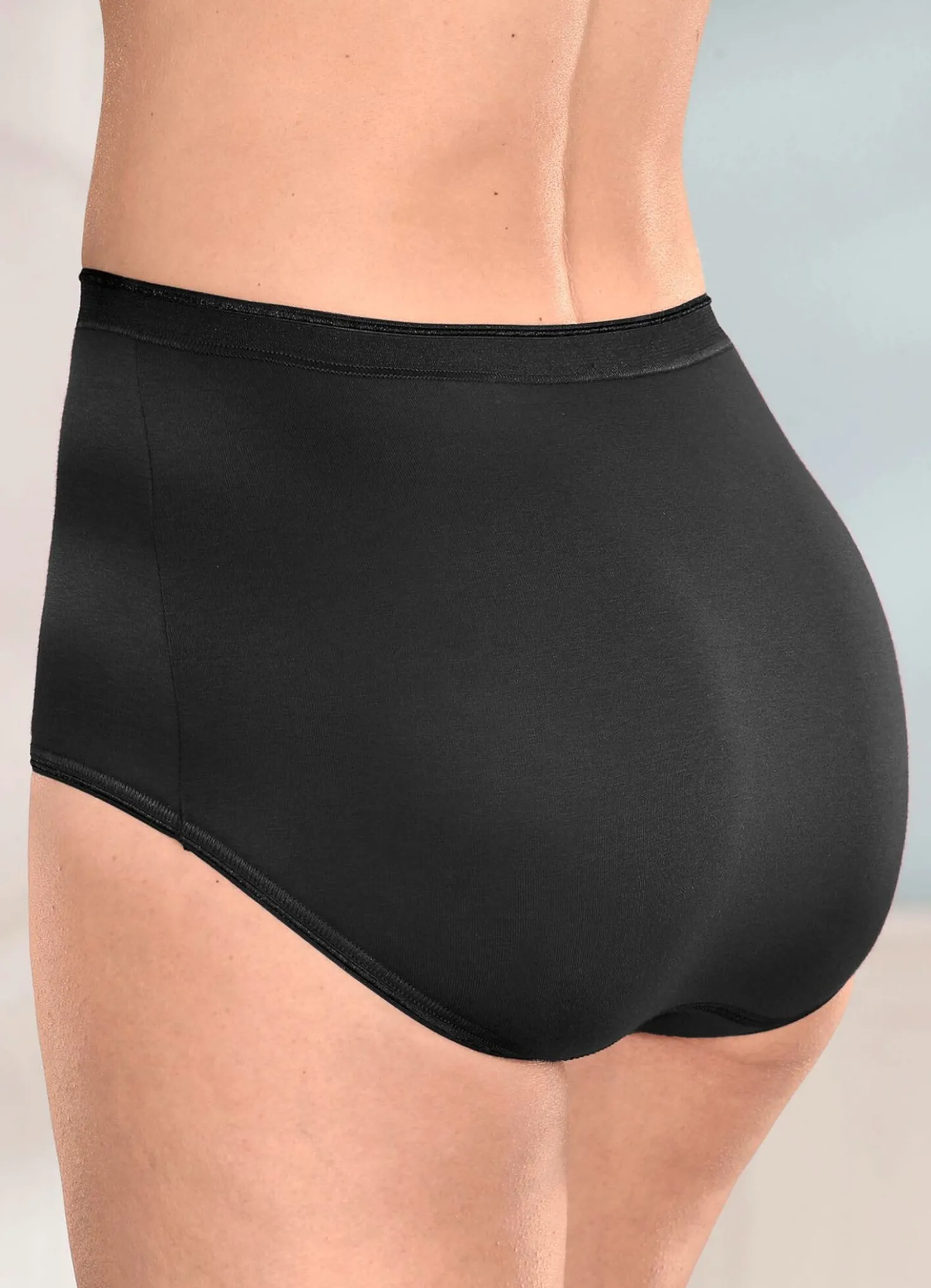 brio lingerie Fünferpack Slips mit elastischen Abschlüssen