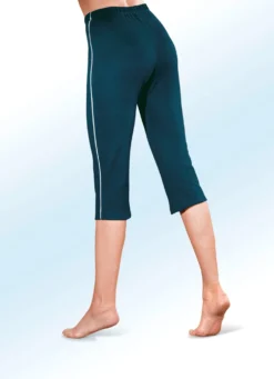 Caprihose mit Dehnbund rundum