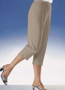 Caprihose mit praktischen Seitentaschen