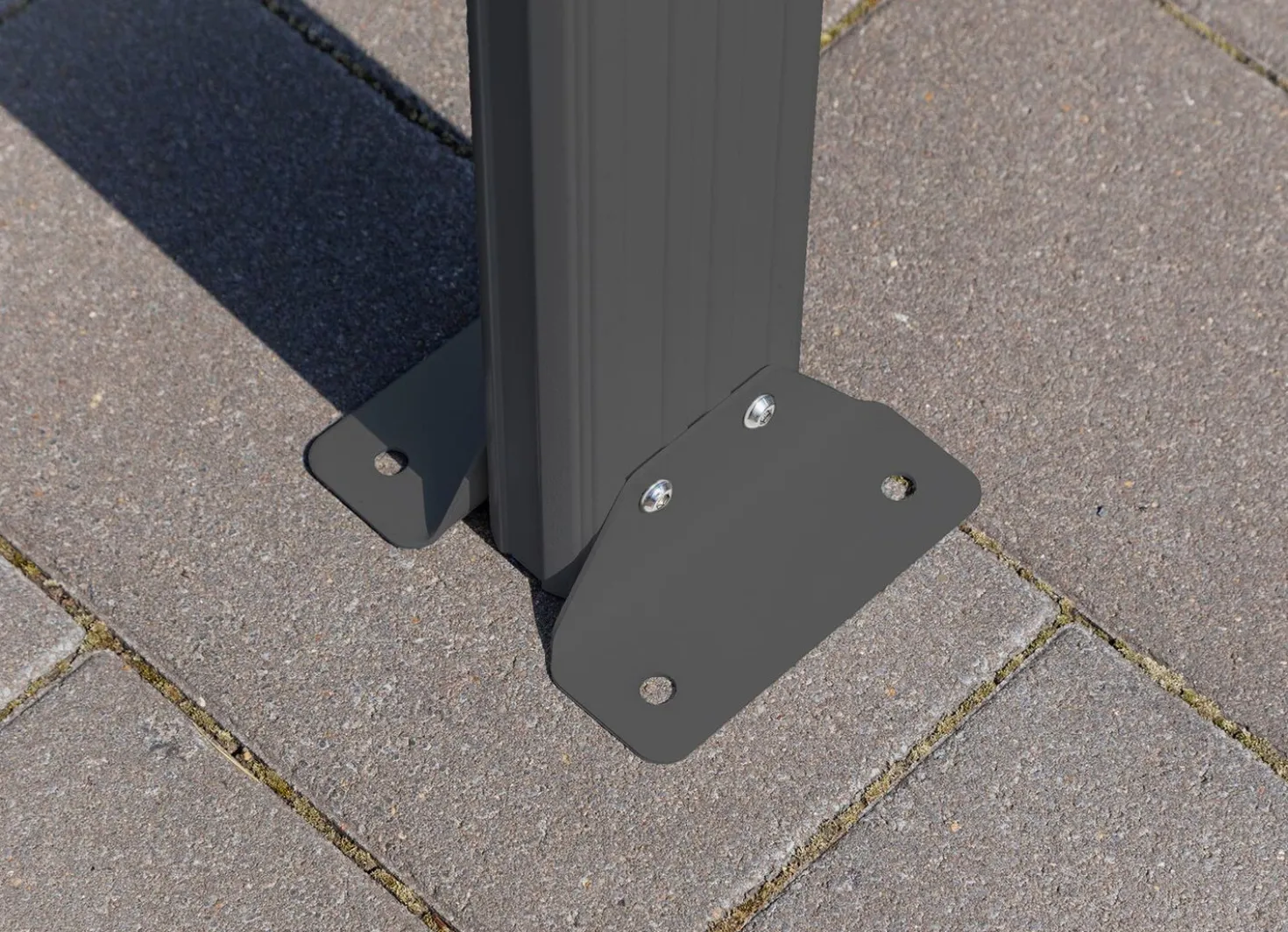 Carport mit Aluminium-Gestell