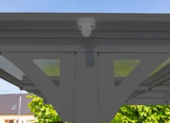 Carport mit Aluminium-Gestell