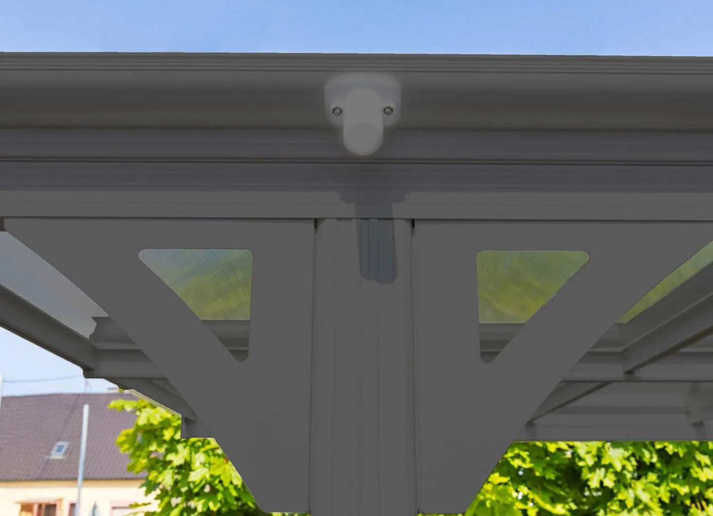 Carport mit Aluminium-Gestell