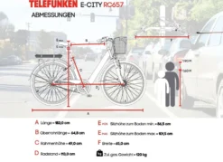City-E-Bike RC667 von TELEFUNKEN