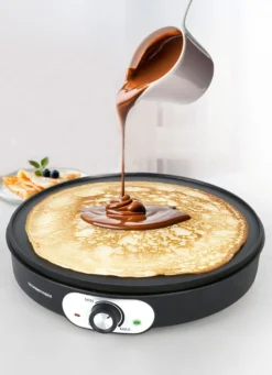 Crêpes-Maker mit antihaftbeschichteter Backfläche