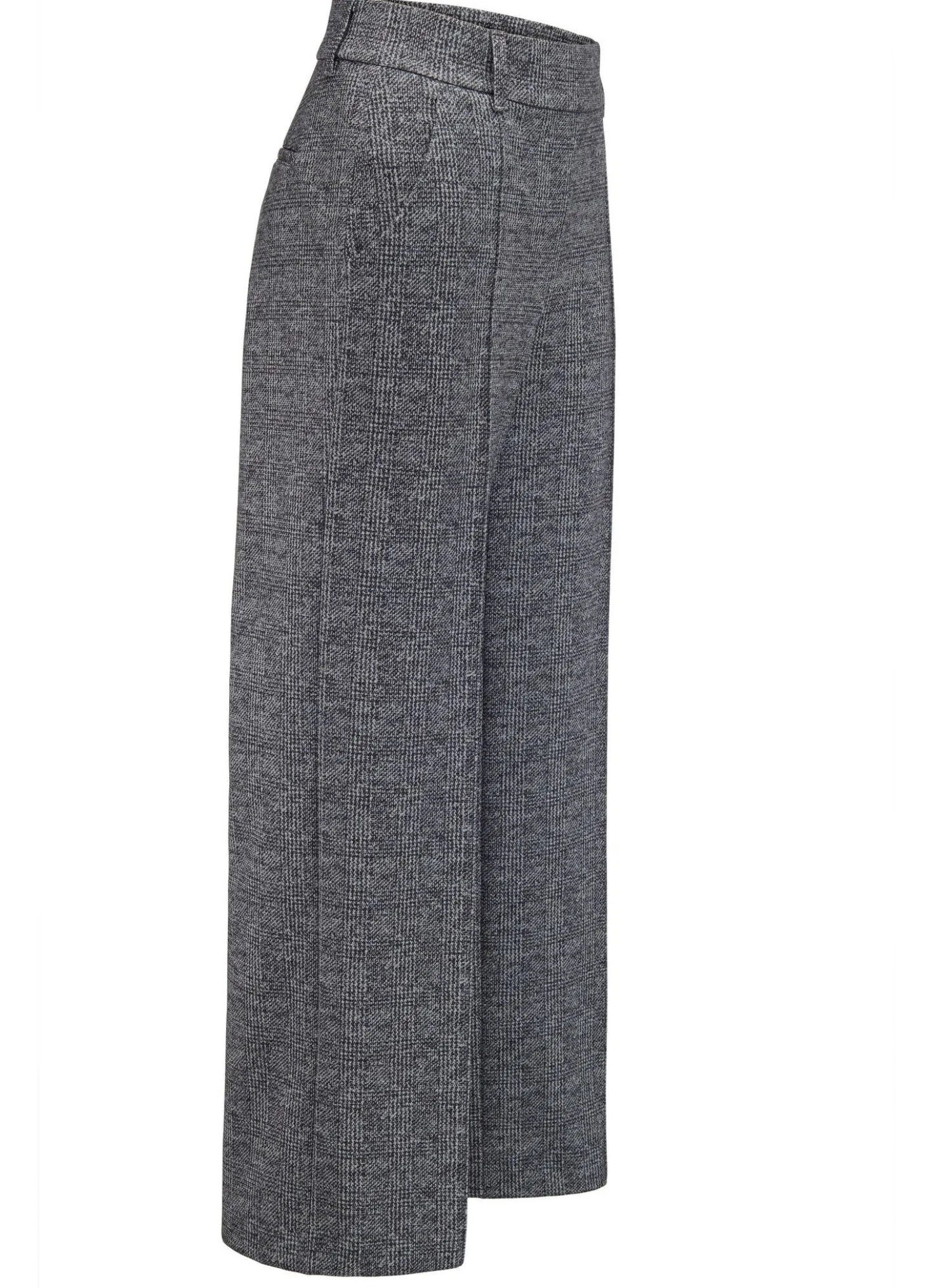 Culotte mit abgesteppten Biesen