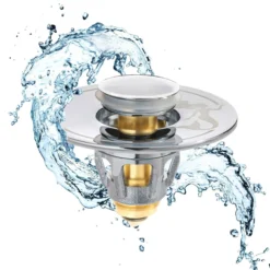 „Drain Magic 2in1“ Universal-Abflussstöpsel