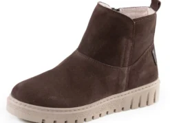 ELENA EDEN, warme Damen-Stiefeletten, Winterschuhe, Weite H, mit herausnehmbarem Fußbett