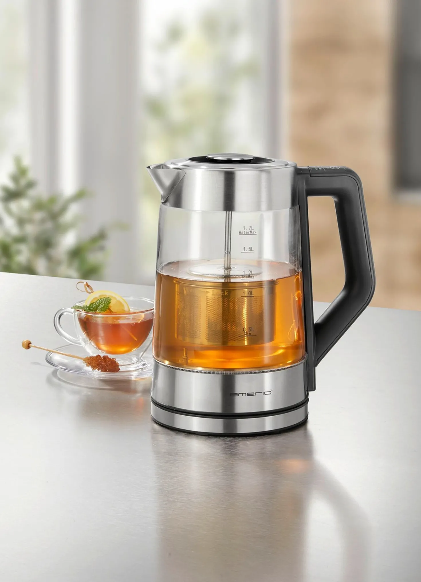 "Emerio" 2-in-1 Wasser- und Teekocher