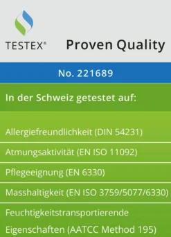 Erstklassige Daunendecken-„Sonderserie blau & creme“ aus dem Schwarzwald