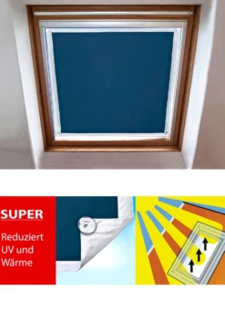Fenster-Sonnenschutz mit Saugnäpfen