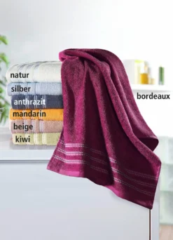 Flauschig weiche und saugstarke Frottier-Serie