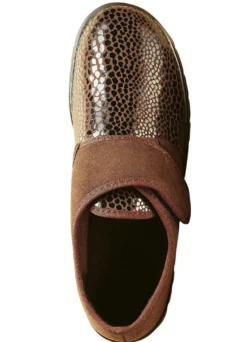 Florett Damen Klett-Halbschuh in extraweiter Passform