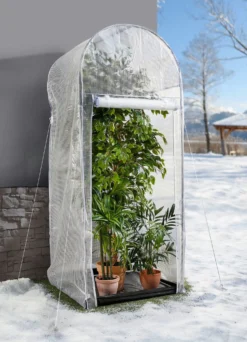 Frost-Schutzhaus mit Rahmen aus verzinktem Stahl
