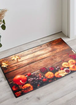 Fußmatte mit Herbst-Motiv