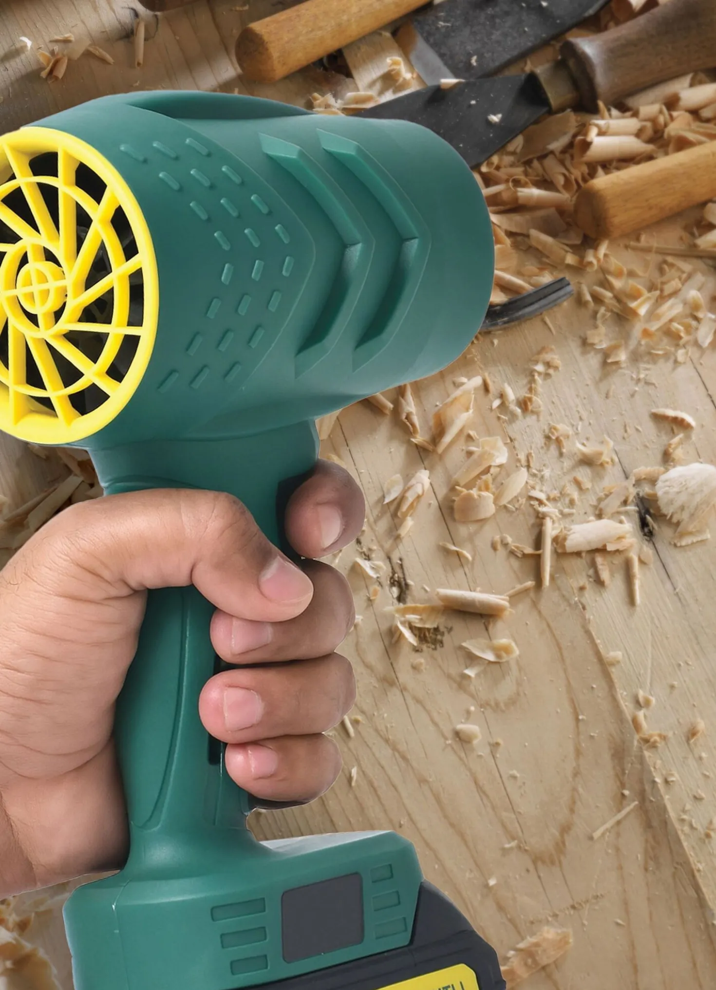 GardiRex Kompakter Hand-Laubbläser