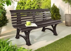 Gartenbank aus hochwertigem Kunststoff