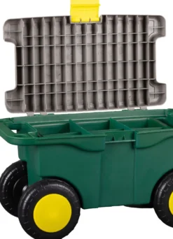 Garten-Rollwagen mit Box
