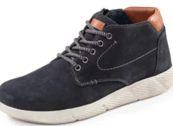 GINO GALANTE, bequeme Herren-Boots, Weite H, mit herausnehmbarem Fußbett