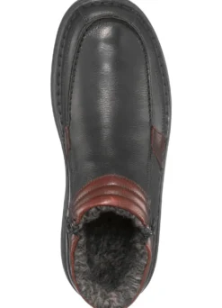 GINO GALANTE, gefütterte Herren-Boots, Winterschuhe, mit herausnehmbarem Fußbett