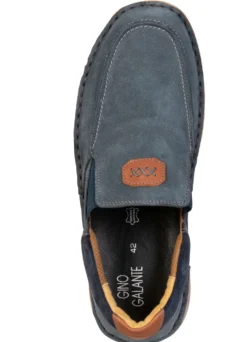 GINO GALANTE, leichte Herren-Slipper, mit herausnehmbarem Fußbett