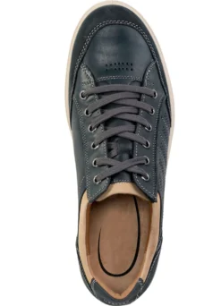 GINO Galante Sneaker mit Kontrast-Besätzen und Zierlochung