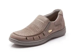 GINO GALANTE, sommerliche Herren-Slipper, mit herausnehmbarem Fußbett