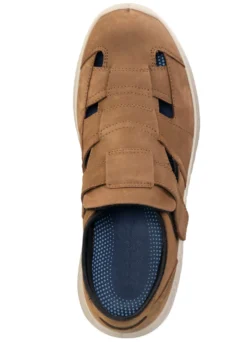 GINO GALANTE, bequeme Herren-Slipper, Weite H, mit herausnehmbarem Fußbett