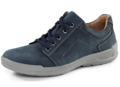 GINO GALANTE Schnürschuh aus bestem Rind-Nubukleder