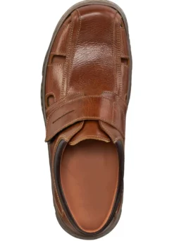 GINO GALANTE Slipper aus genarbtem Rind-Nappaleder