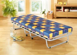 Gästebett mit Lattenrost und Matratze