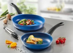 „GSW“ Pfannen-Set „Rainbow“ aus hochwertigem Aluminiumguss