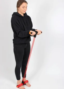 Gymnastiktrainer, im Sitzen und Stehen nutzbar