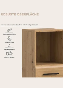 Hervorragender Standschrank mit MDF-Fronten